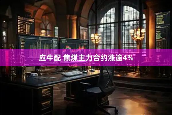 应牛配 焦煤主力合约涨逾4%